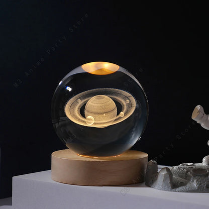 Kosmiczna lampka 3D